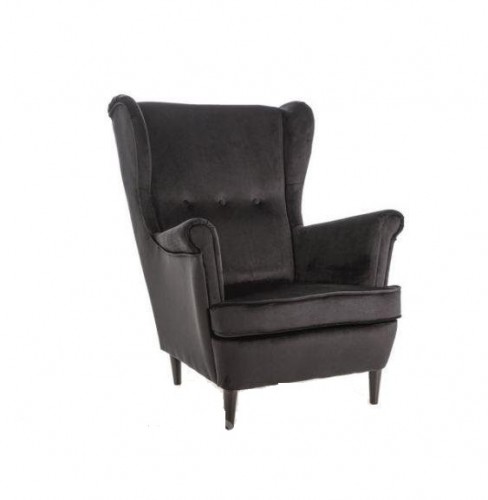 Крісло Lord Velvet Чорний Signal